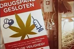 Drugspand gesloten