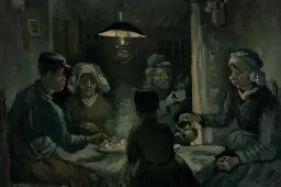 Medium-KM 109.982 Vincent van Gogh, De aardappeleters, april - mei 1885 - The Potato Eaters, April-May 1885