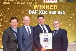 01 DAF XDC named Construction Truck of the Year