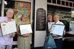 Uitreiking Zilveren Moeierboom