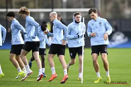 Het oefenprogramma is bekend