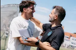 Aanwezigheid van Tzolis bij oefenduel zorgt voor speculaties