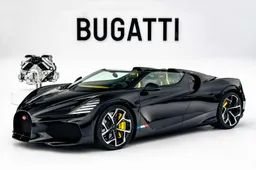 De W16 wordt op grootse wijze geëerd met de Bugatti Mistral