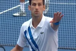 Gefrustreerde Novak Djokovic wordt uit de US Open gegooid