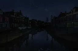 Leiden gaat helemaal donker zodat je optimaal van de sterrenhemel kunt genieten