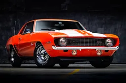 Deze oranje Camaro uit 69 zou dé perfecte weekendauto voor onze koning zijn