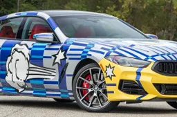 Zeldzame collab: limited edition BMW M850i x Jeff Koons onder de hamer