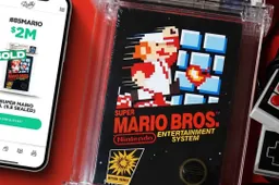 Super Mario Bros-game verkocht voor 2 miljoen dollar