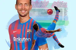 Luuk de Jong is de verrassende nieuwe spits van FC Barcelona