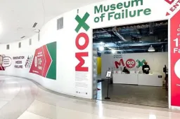 Het Museum of Failure laat zien dat mislukkingen nodig zijn in het leven