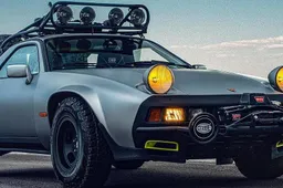 Epische transformatie van een Porsche 928 S door 'The Monolite Project'