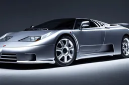 Prototype Bugatti EB110 Super Sport uit 1993 voor miljoenen onder de hamer