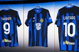 Inter en Paramount+ onthullen limited edition Transformers-thuisshirt