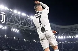 Het hele Juventus stadion omarmt oerkreet van Cristiano Ronaldo: 'SIIIII'