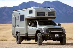 Geen terrein is te gek voor EarthRoamer's Carbon Fiber F-550 4x4