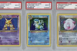 Complete set Pokémonkaarten van de eerste serie onder de hamer voor duizelingwekkend bedrag