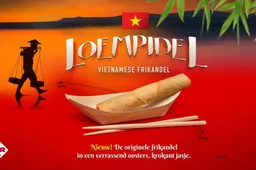 De Loempidel is een Hollandse snack in een Vietnamees jasje