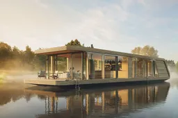 De Nature Cruiser Houseboat is een drijvende droom