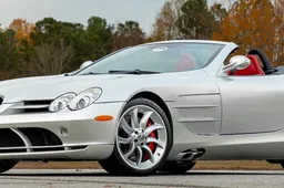 Exclusieve Mercedes-Benz SLR McLaren Roadster uit 2008 gaat naar de veiling