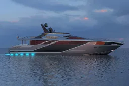 Bugatti-ontwerper Etienne Salome komt met superyacht