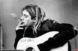 De gitaar van de legendarische Kurt Cobain gaat onder de hamer