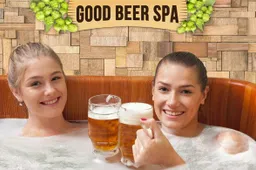 Brussel wordt getrakteerd op een echte bier spa waarin je moet chillen in een jacuzzi vol bier