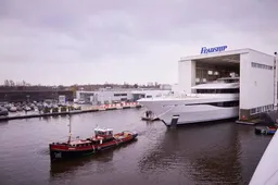 Project 703 is het gloednieuwe jacht van Feadship