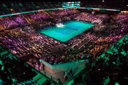 Je zat nog nooit zo front-row als bij de finale van het ABN-AMRO Tennistoernooi