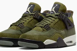 Nike onthult militair geïnspireerde magie met Air Jordan 4 Craft Olive