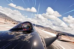 De Airspeeder Mk3 is 's werelds eerste vliegende raceauto