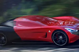 Alfa Romeo komt met oogverblindende concept in vorm van C18