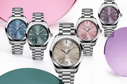 OMEGA dropt kleurrijke horloges in de Aqua Terra Shades-collectie