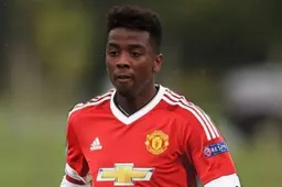 Angel Gomes is het 16-jarige wonderkind van Manchester United