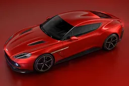 De nieuwe Aston Martin Vanquish Zagato is van hemelse gratie