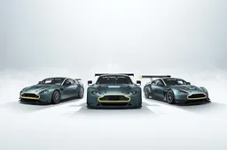 Deze Aston Martin Vantage Legacy Collection is het ultieme trio op vier wielen