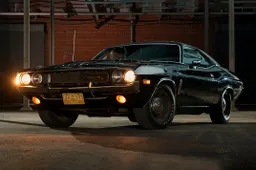 Deze gruwelijke Dodge Challenger 'Black Ghost' kan binnenkort van jou zijn