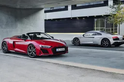 De vernieuwende Audi R8 V10 RWD komt er in een Coupé en een Spyder