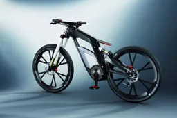 Audi's e-bike is stijlvol, licht en retesnel