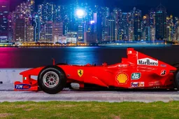De eerste Ferrari waar Michael Schumacher wereldkampioen mee werd gaat onder de hamer