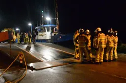 Vrouw volgt haar navigatie en eindigt op de bodem van de IJssel