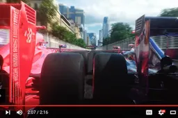 Baku presenteert nieuw, bloedsnel Formule 1-circuit in moddervette 3D-video