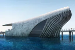 Australië krijgt lijp zee observatorium in vorm van een walvis
