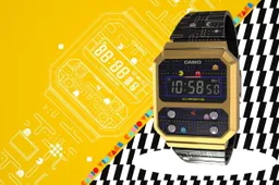 Casio viert 40 jaar Pac-Man met sick horloge