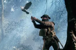 In Battlefield 1 kun je met een postduif levens redden