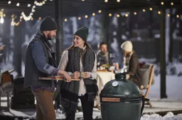 Organiseer een winterse barbecue met kerst