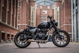 Ironwood Custom Motorcycles en Royal Enfield maken een hele dikke tweewieler