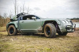 Offroad crossen met de Bentley Continental GT Rally Edition