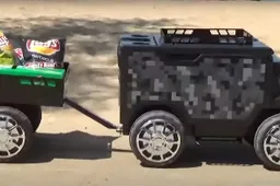Deze bestuurbare koeler op wielen is jouw ideale bierbezorger