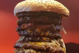 Restaurant in Barneveld serveert hamburgers van 2,7 kilo vlees