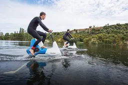 De Hydrofoil Bike van Manta5 is de nieuwe waterfiets